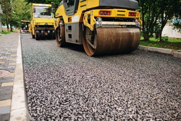 Permeable Paver Driveway in Lamar, TX